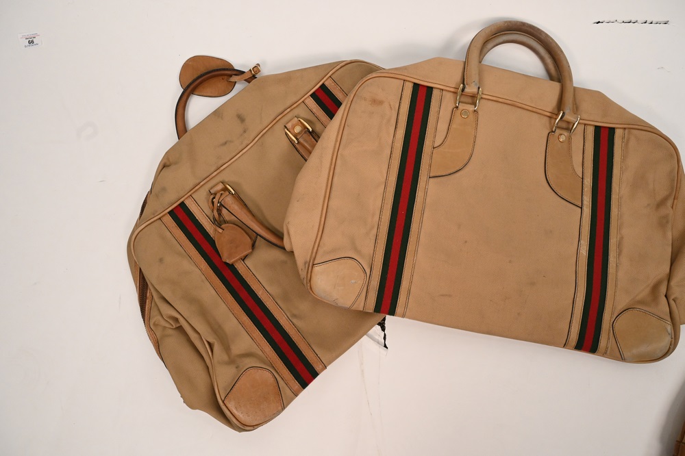 Vintage Gucci Luggage Set 5 Piece