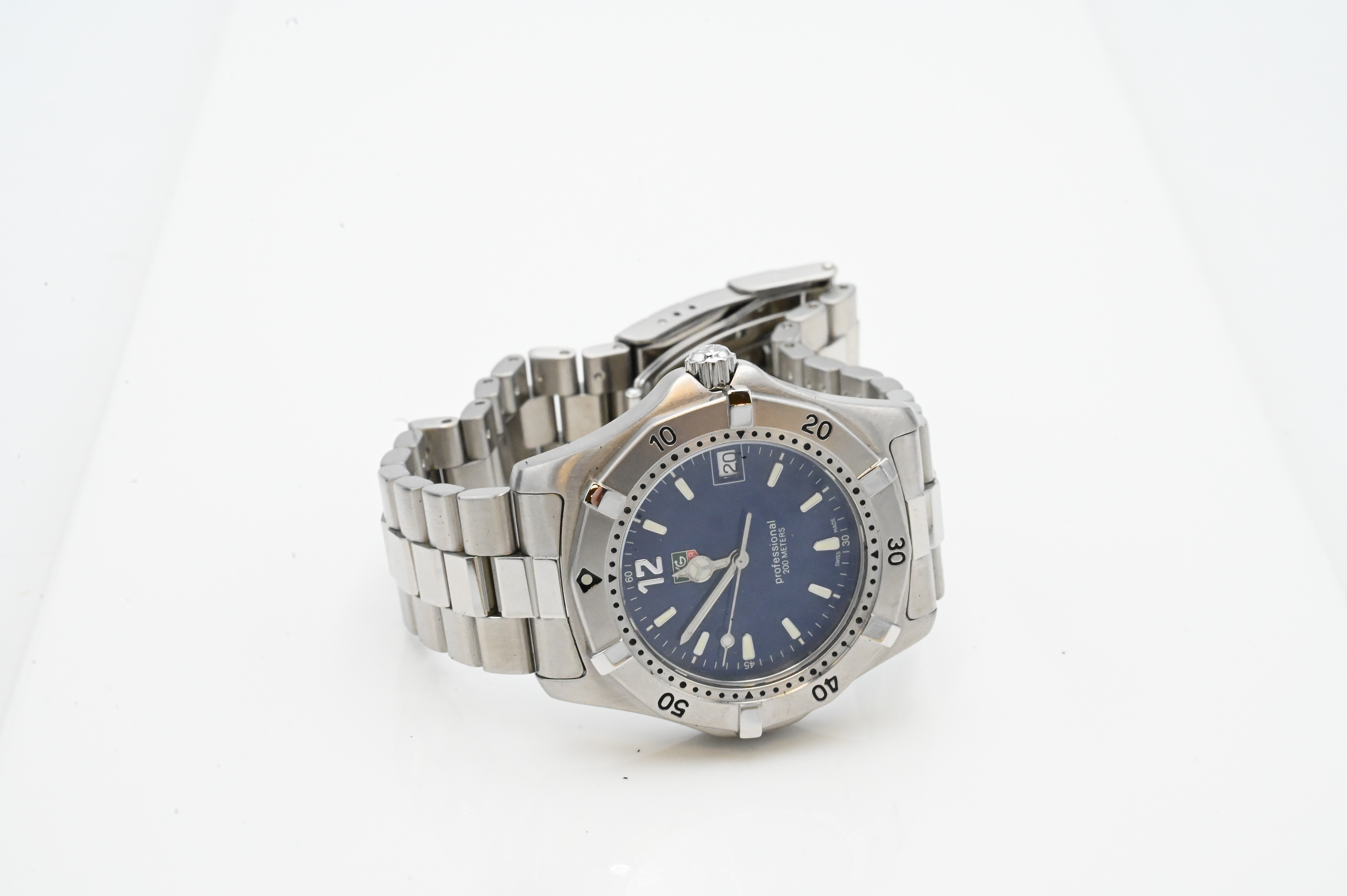 TAG Heuer WK 1113 0 Stainless Steel Wristwatch