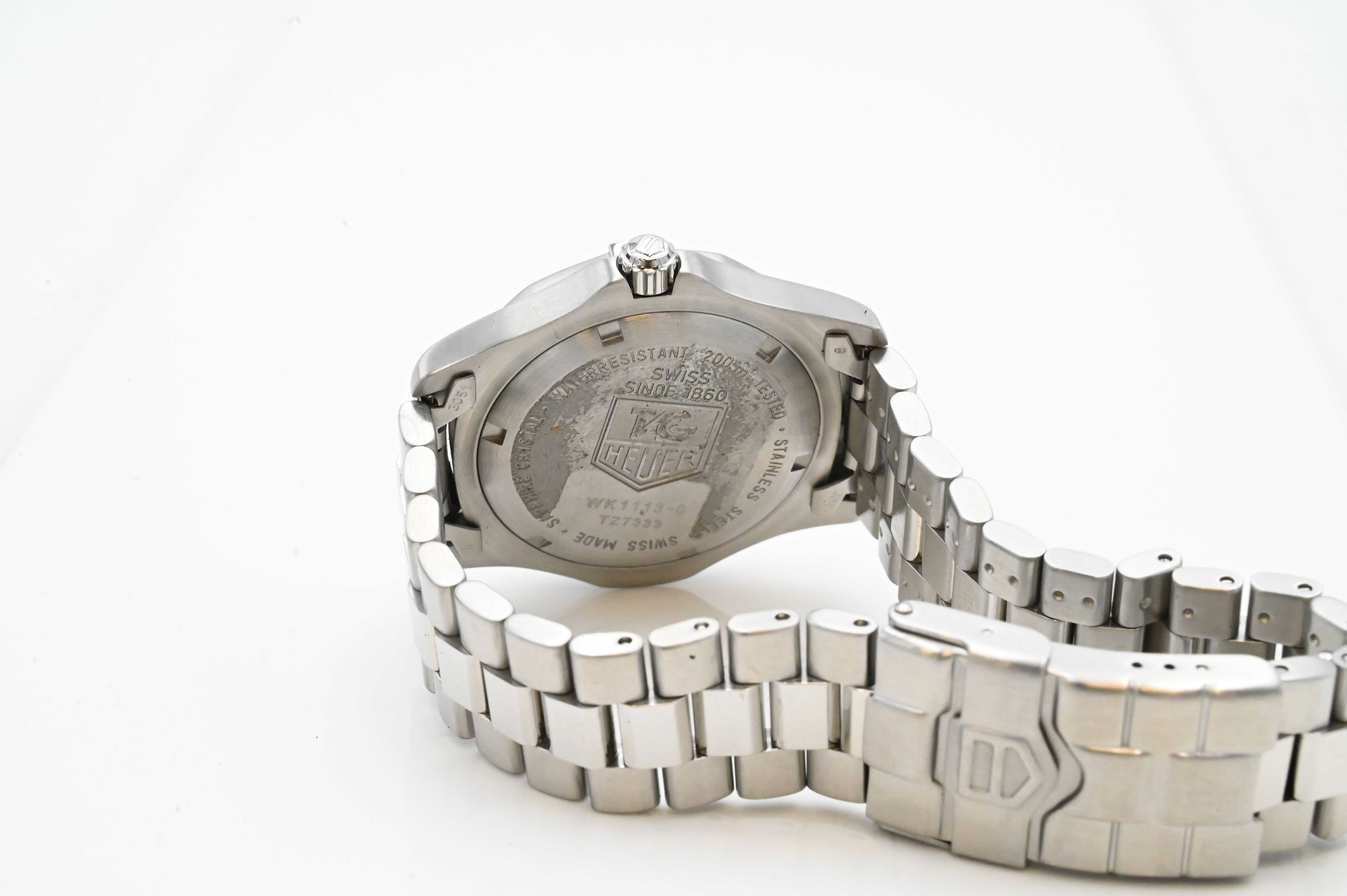 TAG Heuer WK 1113 0 Stainless Steel Wristwatch